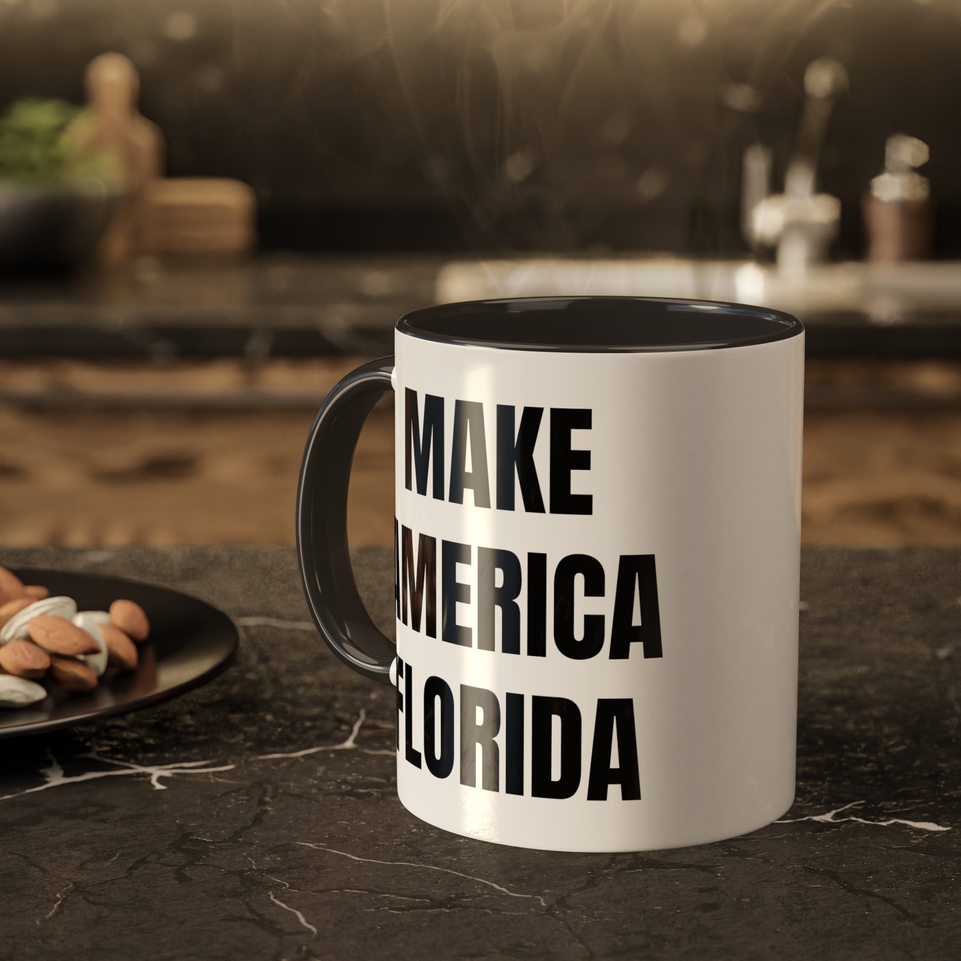 "Make America Florida" Funny Political Mug, Sarcastic Coffee Cup, Humorous Office Gift, Unique Statement Drinkware, USA Politics Humor - News For Reasonable People