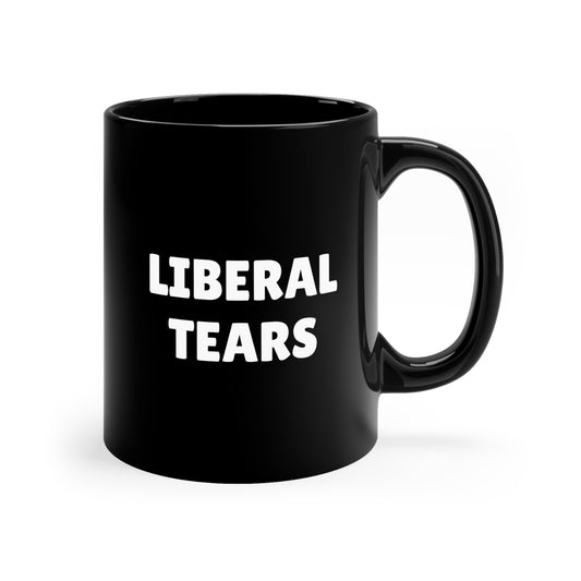 Liberal Tears 11oz Black Mug - Reasonable TV